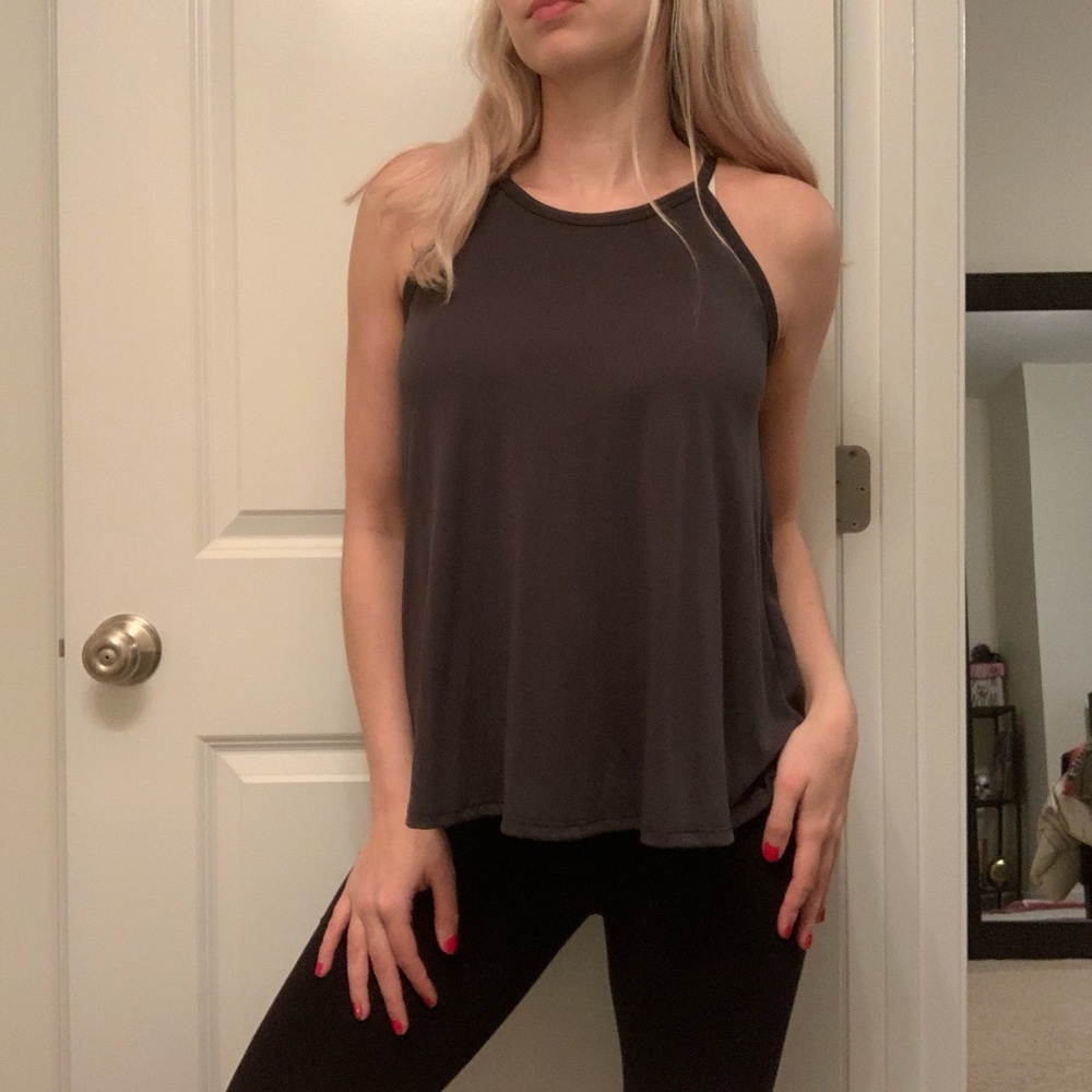 dark grey tank